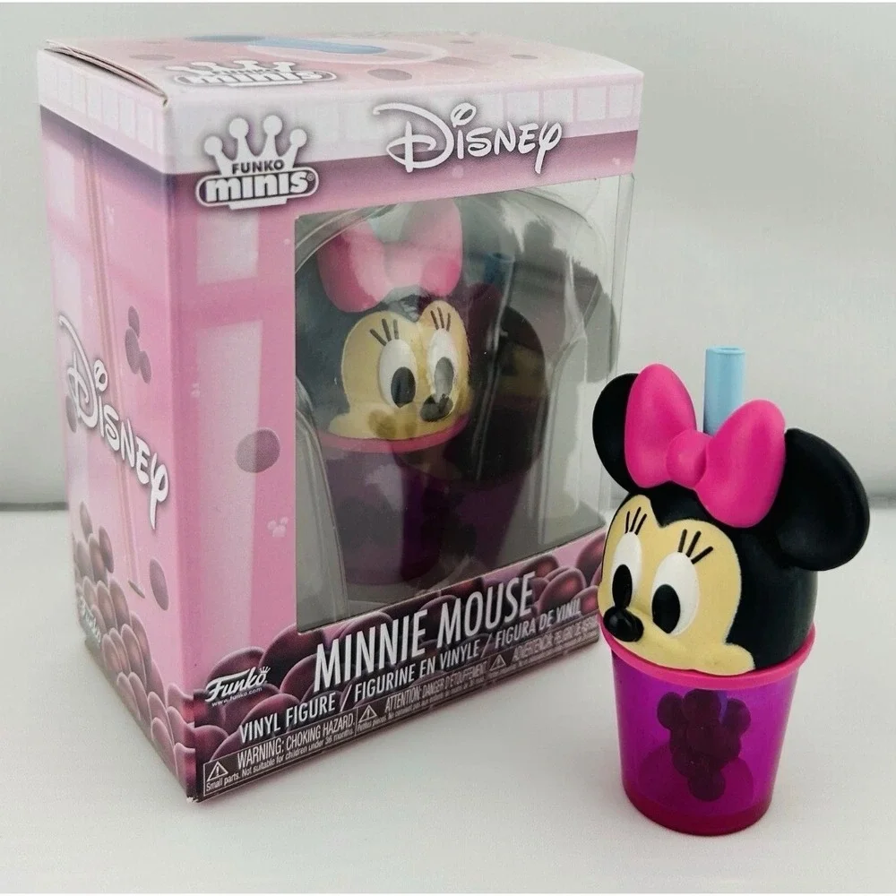 Funko Minis Disney Minnie Mouse Boba Tea Vinyl Figure Mini Collectible with Box
